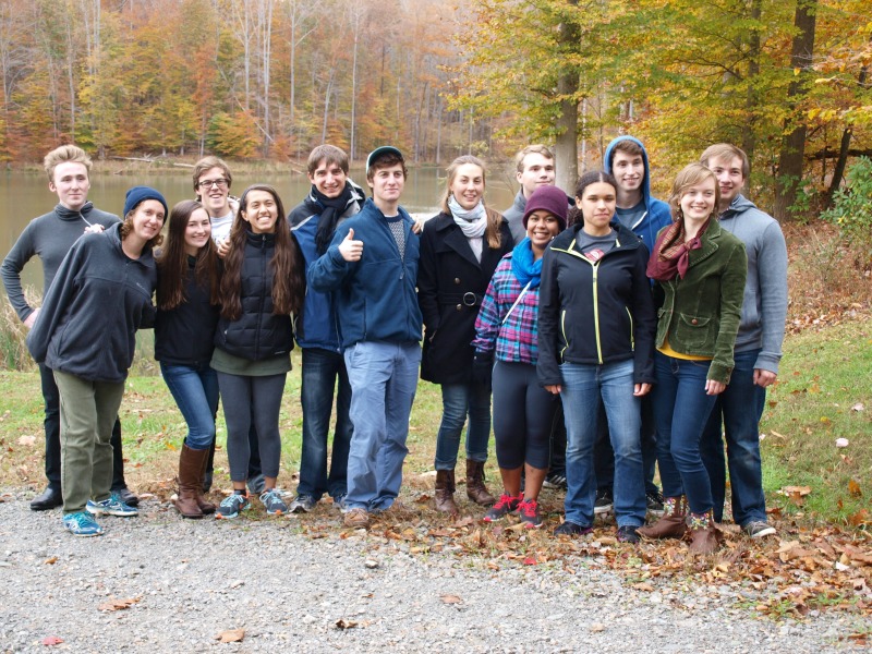 Fiona Balestrieri '13 got to join us as she works on an organic farm only 15 minutes away.